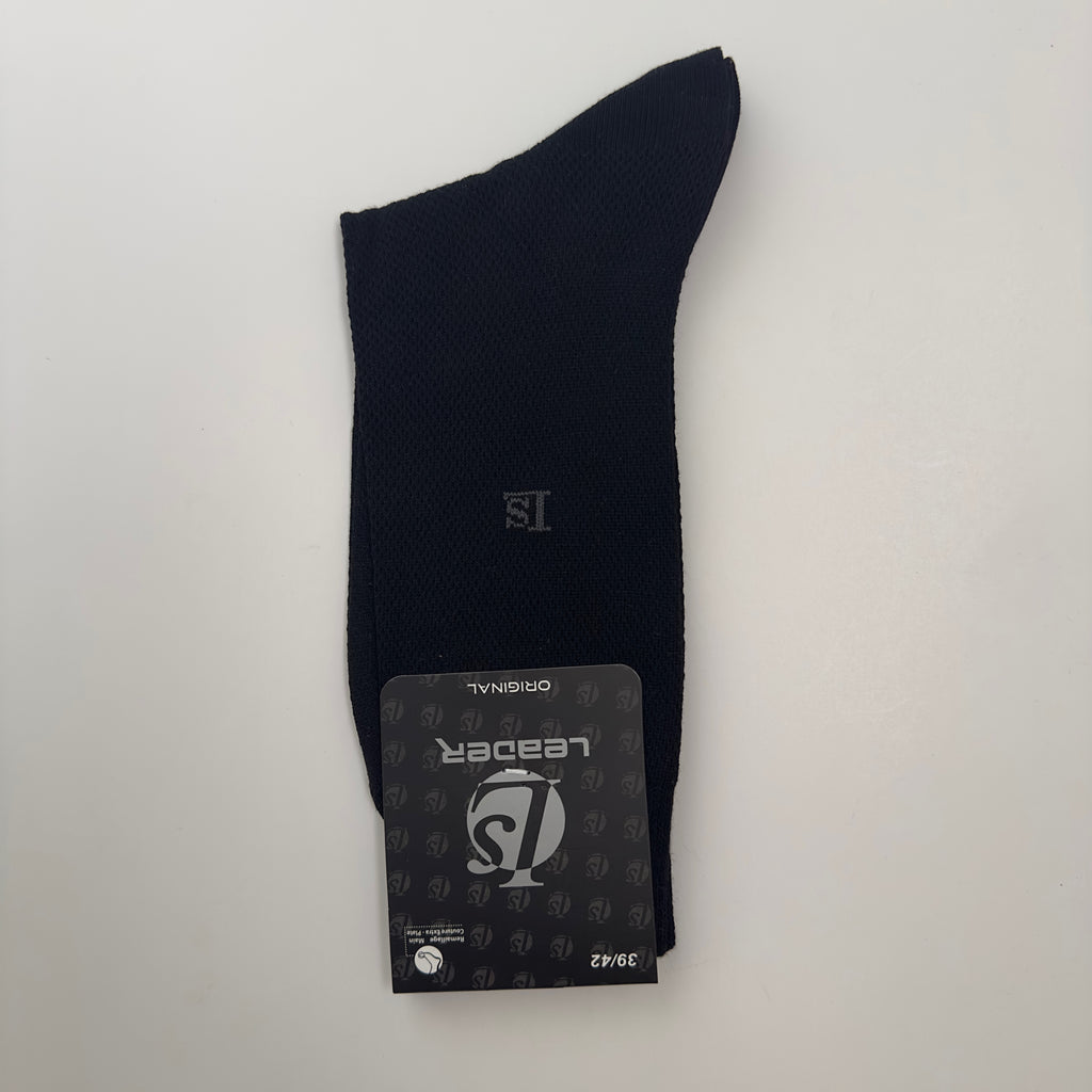 Chaussette homme Leader noire, taille 39/42